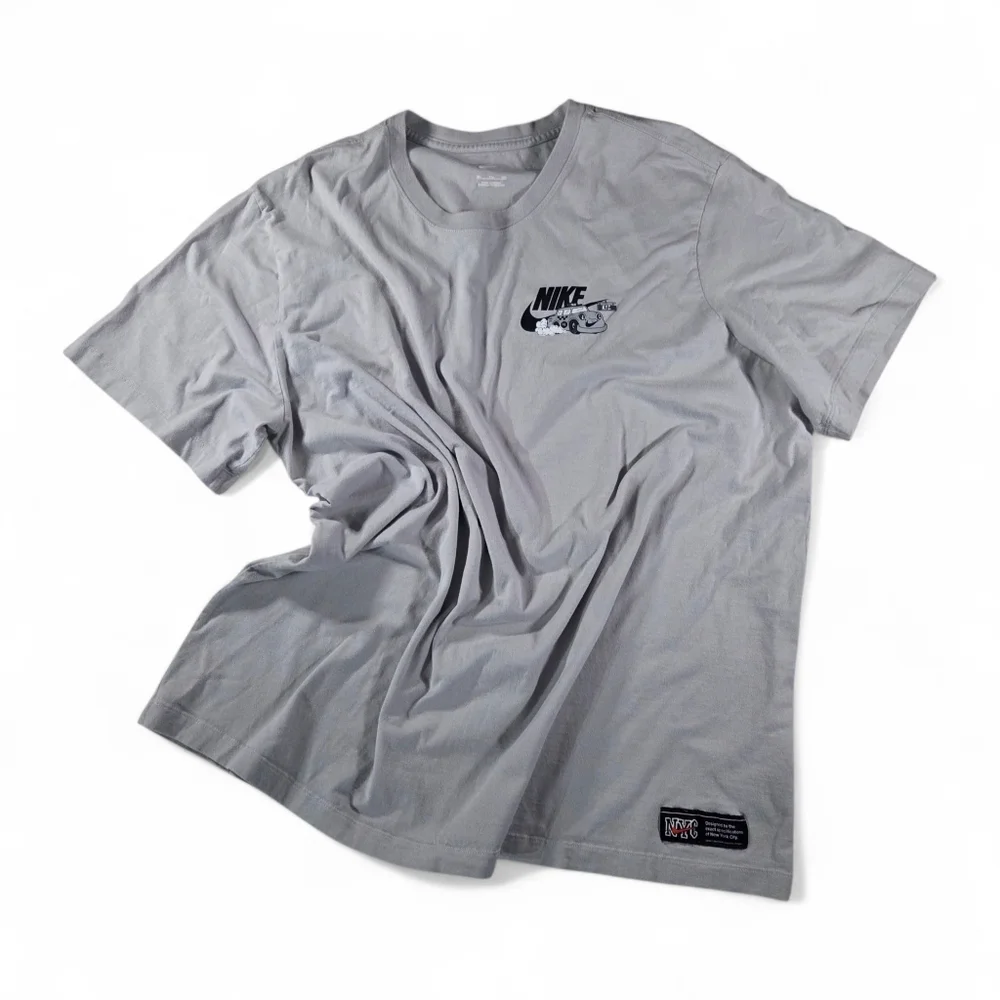 NIKE NYC Cabbie Fare Taxi Gray Cab Tee XXL Street Wear Man Unisex
